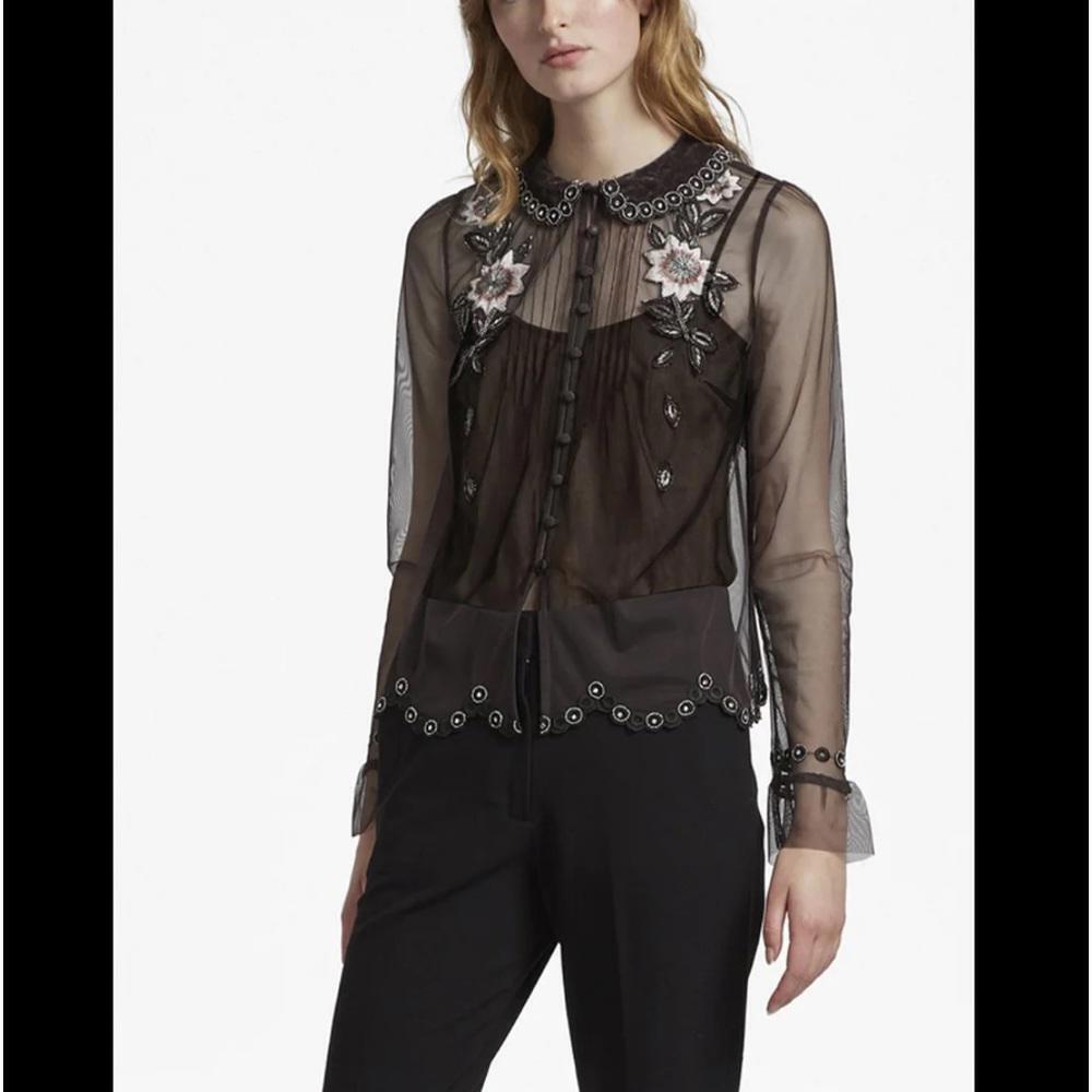 French Connection Alyssa Floral Blouse